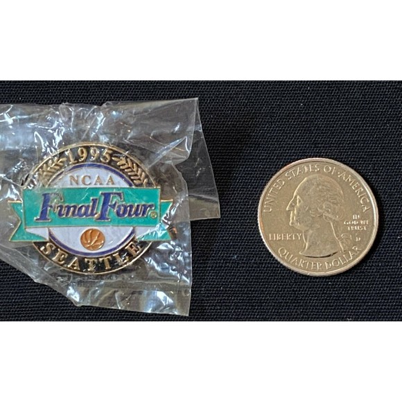 1995 NCAA Final Four Seattle Pin - Teal - Picture 2 of 2
